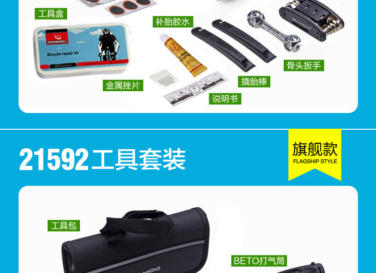 Kit de réparation vélo ROSWHEEL - Ref 2313774 Image 10