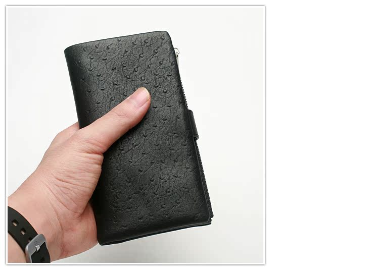 Của nam giới da túi chìa khóa da mềm da bò đa năng coin purse thẻ gói hai trong một chiếc xe dung lượng lớn lưu trữ ví móc khóa đẹp