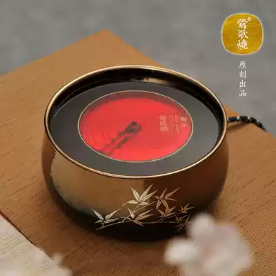 Yingge burning electric pottery stove desktop small iron pot silver pot tea maker limited silent round household tea making stove