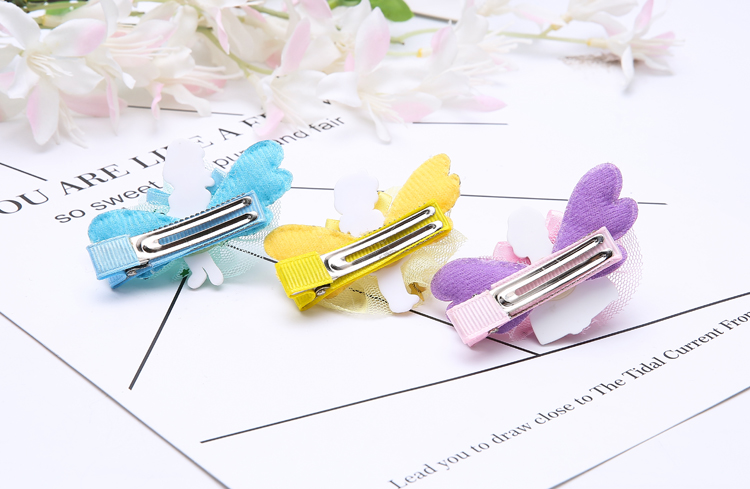 Trẻ em phụ kiện tóc lãng mạn băng Công chúa kẹp tóc Cô bé Hàn Quốc kẹp tóc bên clip trang sức cô gái đầu hoa buộc tóc scrunchies