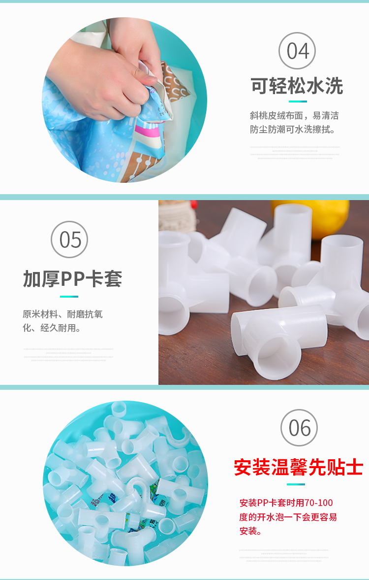 Đơn giản tủ quần áo vải cốt thép đậm vải tủ quần áo đơn giản tủ quần áo lắp ráp trong nền kinh tế hiện đại vận chuyển Tân Cương - Buồng tủ đựng giày