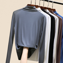 Half high collar base shirt Women in autumn and winter with modal long sleeve T-shirt 2020 new thin spring and autumn Joker top