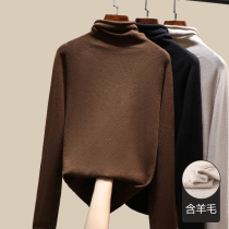 Half-high collar lazy sweater women loose autumn and winter wear 2020 new wool sweater base shirt coat