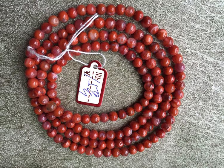 Offer Ưu đãi đặc biệt Vòng đeo tay mã não tự nhiên Nam Tứ Xuyên Jiukou đỏ vòng tay đá thạch anh