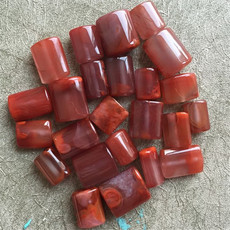 DIY аксессуары 川料南红玛瑙冰飘玉石背云 天然火焰纹diy配件项坠挂件73