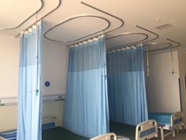 Partition sky rail hospital curtain sky rail infusion sky rail