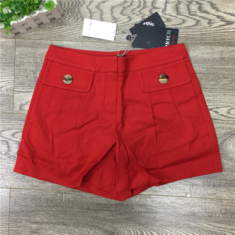Attachment to its P Series PRTC62302M Summer on the new mall with the same style European and American wind female casual shorts