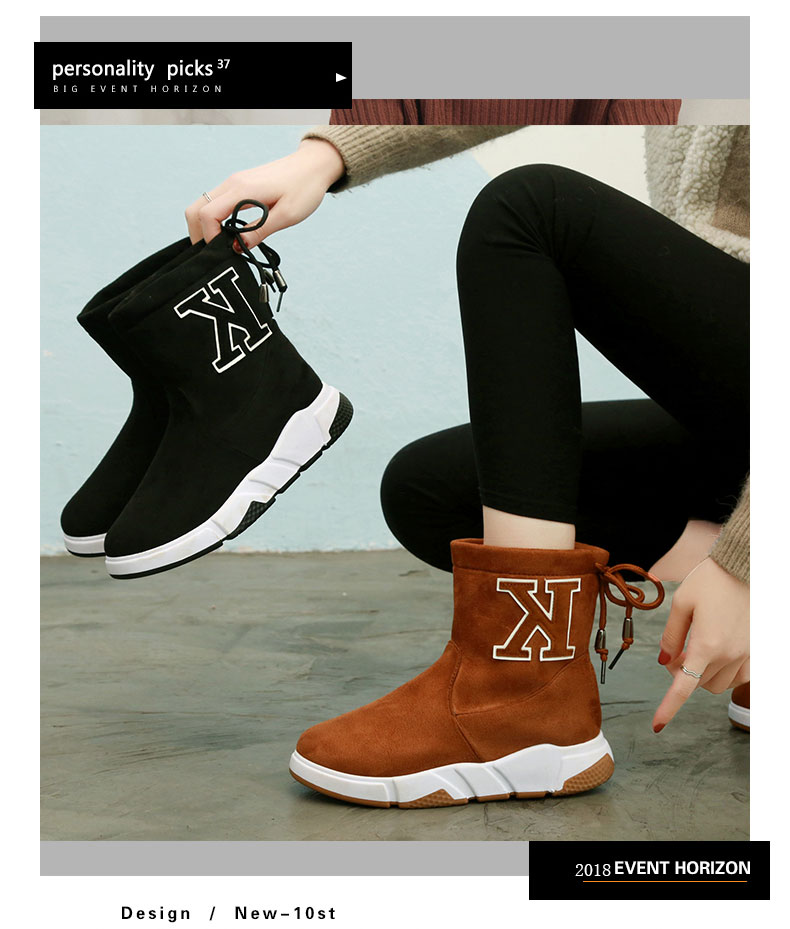 Bottes mi-saison femme HENDOSEK    - Ref 3249559 Image 9
