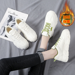 加绒！ins休闲时尚老爹厚底女鞋