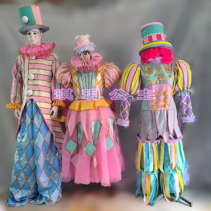 Colorful Macaron Rainbow Theme Park Parade Costume, Scenic Spot Parade Costume Colorful Macaron Rainbow Theme Park Parade Costume, Scenic Spot Parade Costume