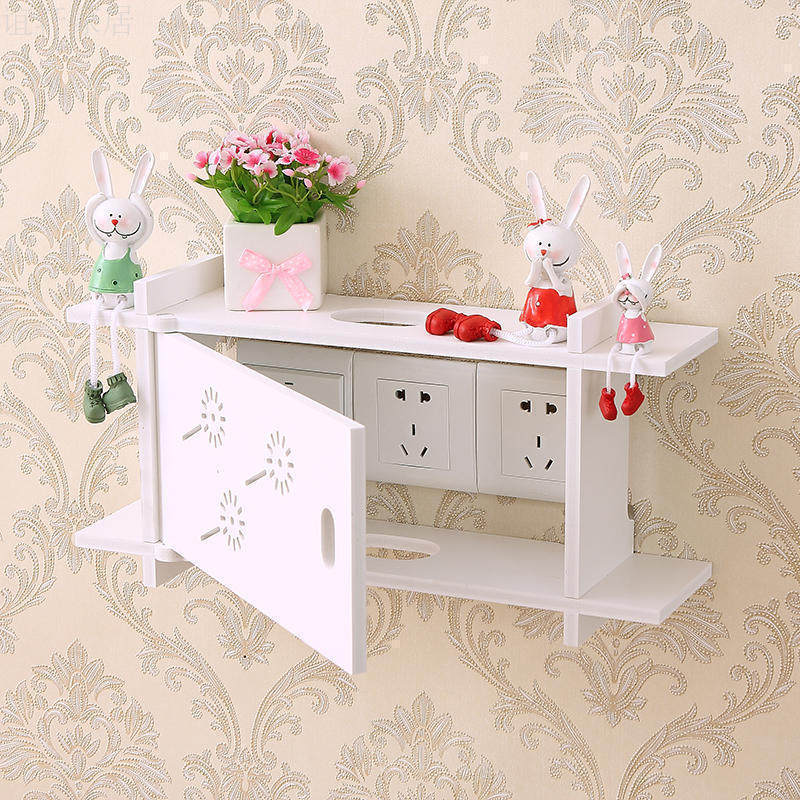 Cable management box extension cable socket modern blocking decorative box storage box TV optical fiber blocking box plug blocking box