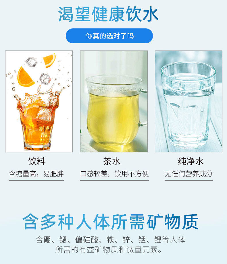 顶级饮用水 水大师 克东天然弱碱性苏打水 470ml*15瓶 口感滑顺无泡 图4