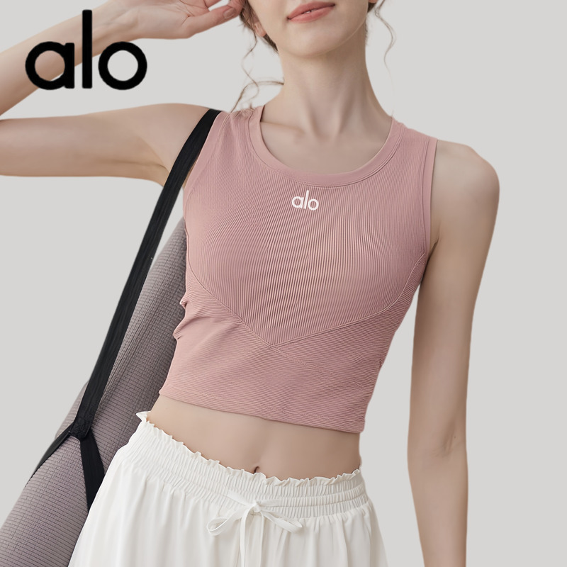 Aio Sports Bra for Women, Beautiful Back Yoga Vest, All-In-One Running Shockproof Outerwear, Pilates Fitness Top