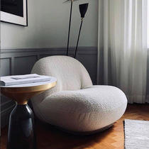 Lamb velvet Nordic clothing store lazy sofa cute creative internet celebrity homestay beauty salon reception rest area sofa