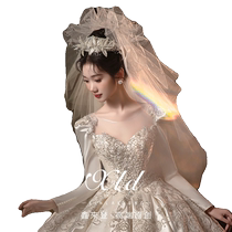 Diana Satin Wedding Dress Bridal 2024 New French Retro High-Quality Texture Heavy Main Yarn Long Sleeve Winter