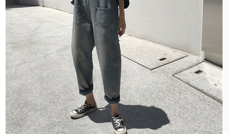 Брюки для беременных 孕妇背带裤套装春秋款2024新款外穿牛仔裤春季孕妇裤子长裤女春装