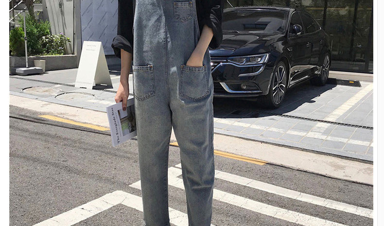 Брюки для беременных 孕妇背带裤套装春秋款2024新款外穿牛仔裤春季孕妇裤子长裤女春装