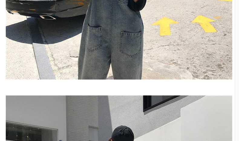 Брюки для беременных 孕妇背带裤套装春秋款2024新款外穿牛仔裤春季孕妇裤子长裤女春装