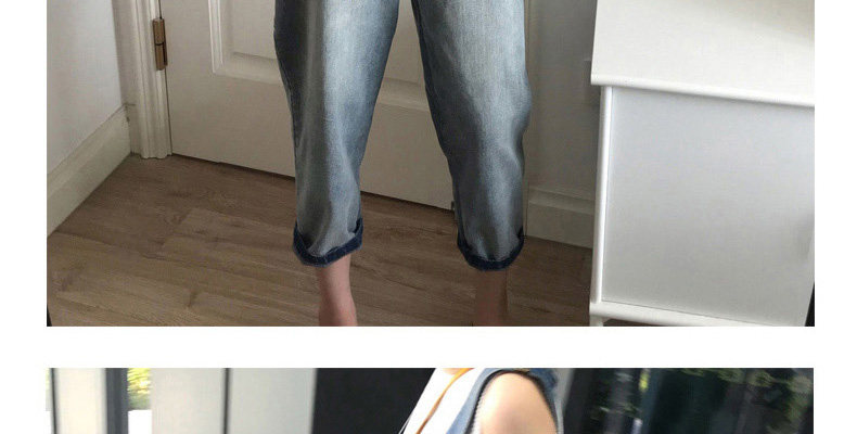 Брюки для беременных 孕妇背带裤套装春秋款2024新款外穿牛仔裤春季孕妇裤子长裤女春装