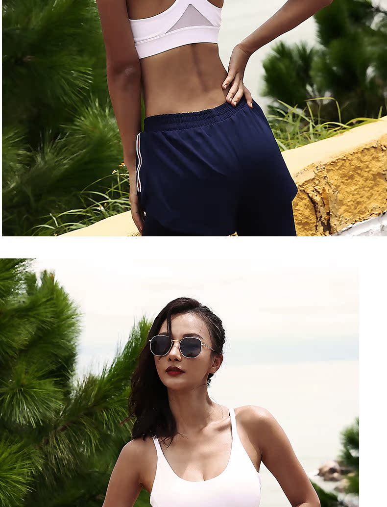 Cường độ cao tập hợp áo ngực tập thể dục chống động đất đồ lót nữ vẻ đẹp chạy lại yoga áo ngực loại âm thanh nổi mùa thu áo ngực thể thao nike