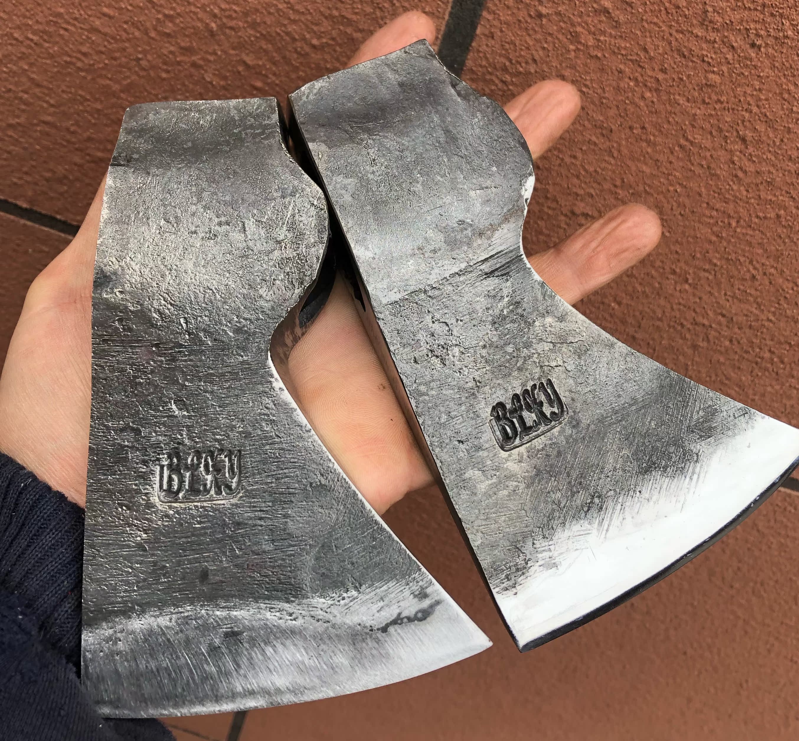 Foss axe Nieman axe Bay axe Hand forged logging axe Crackwood axe Woodworking axe Outdoor camping axe