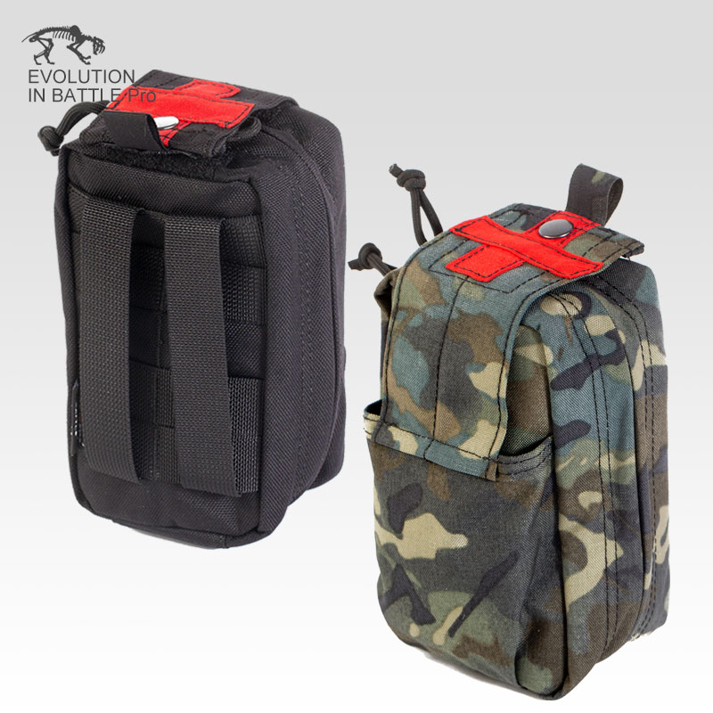 Tiger Battalion Black Counter Terrorist Camouflage Nylon Cordura Modular MOLE Medical Kit 5133
