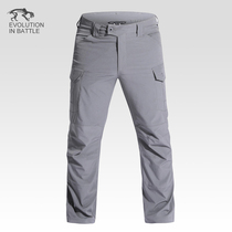 Tigers 19 Summer Grey Speed Dry Elastic Tactical Pants Ultra Slim Combat Pants Dry instructors pants