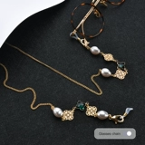 Цепь, нескользящая подвеска, шнурок-держатель, солнцезащитные очки, ремешок, четырехлистный клевер