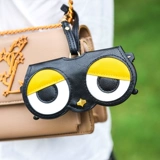 Портативные милые брендовые солнцезащитные очки, защитный чехол