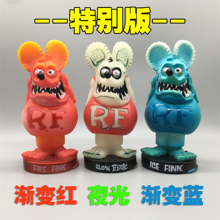Rat Fink Nodding Doll Rat Fink Bobblehead Funko Wacky Wobbler Rat