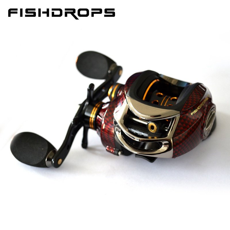Cross-border Fishdrops water drop wheel Left and right hand type Luya wheel Fishing line wheel Luya rod special fish wheel