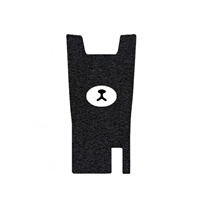 Calf electric car g0 foot pad go4060 special black cute bear pattern Non-slip dirt resistant easy to clean environmental protection