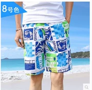 Quần short nam trung niên mùa hè lỏng lẻo cộng với phân XL quần cotton cotton cotton nhà quần ngủ cotton nhân tạo