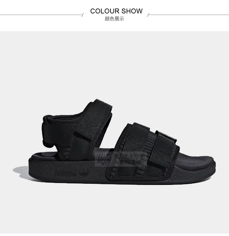 Adidas Adidas mới Velcro clover nam và nữ giày dép đi biển thể thao dép CG6623 - Giày thể thao / sandles