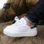 Xiao Cui Sports Adidas Cỏ ba lá Stan Smith Dày Blacktail Tăng giày thông thường BA7771 - Dép / giày thường giày thể thao nữ đẹp