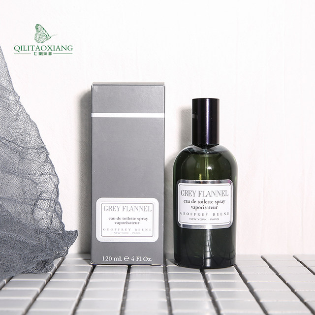 GEOFFREYBEENE Jeffrey Beene Grey Flannel Men's Fresh Eau de Toilette 120ML ທົນນານ