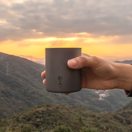 Naturehike Сверхлегкая двухэтажная посуда со стаканом, увеличенная толщина