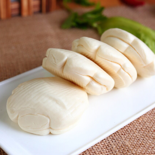 An Ding Lotus Leaf Bread 500g*4 Bags Lotus Leaf Cake with Filling Lotus Leaf Bun Meat-Filled Bun Lotus Leaf Meat-Filled Bread Snack