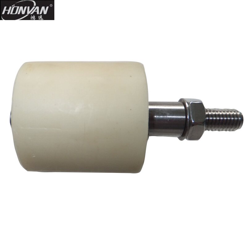 HONVAN sliding door nylon wheel without frame Auxiliary wheel Clip wheel Fixed clip wheel