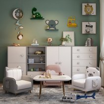 Childrens Fun Cat Head Dining Table Double Door Locker Locker Cabinet Childrens Storage Cabinet Tors Childrens Small Wardrobe Combination