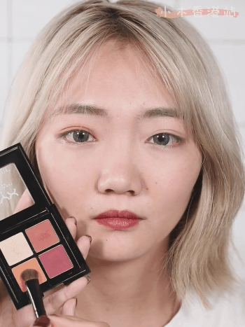 Nhà gỗ nhỏ Hoa Kỳ NYX bốn màu / 4 màu đinh tán khay mắt 08 Tấm bí ngô 01 trang web lớn tinh tế và không nở hoa bảng mắt tarte