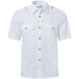 Белая золотая цветная униформа подходит для мужчин и женщин, короткий рукав