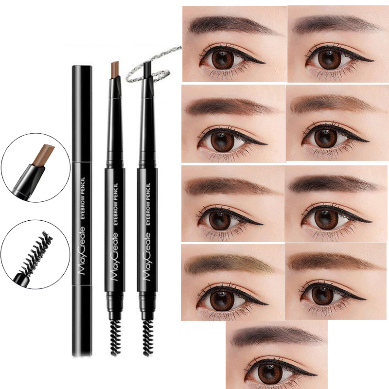 Double eyebrow makeup pencil lasting bronxcolors makeup