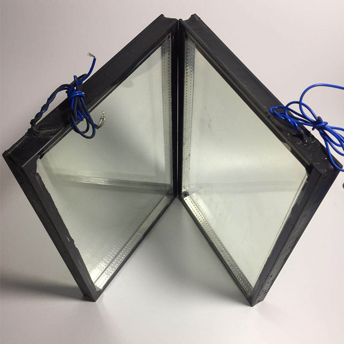 4 9A 4mm interlayer special electric heating glass conductive film sales cabinet defogging defrosting tempering manufacturer supply