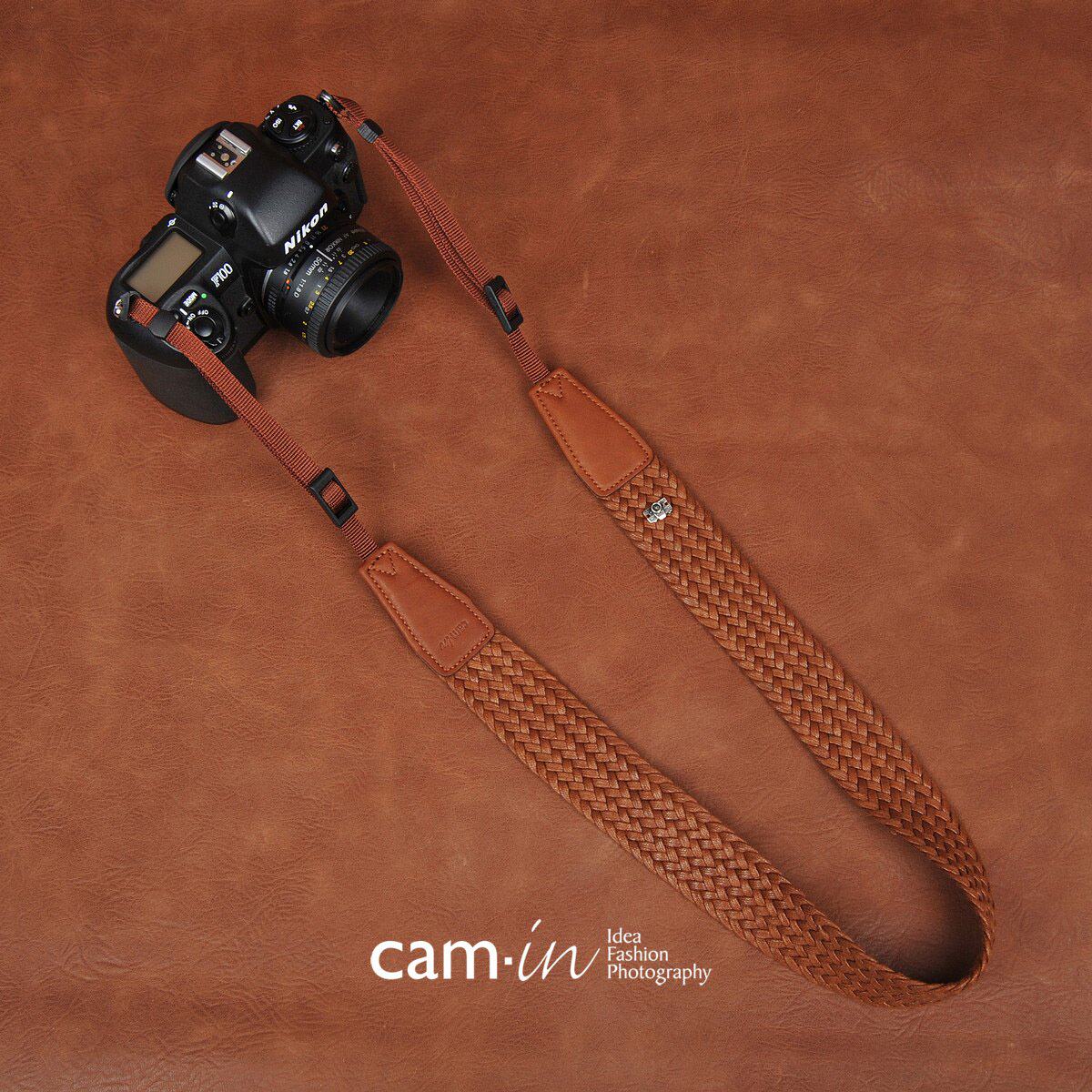 cam-in woven series professional fashion camera baby bag universal interface cam8651