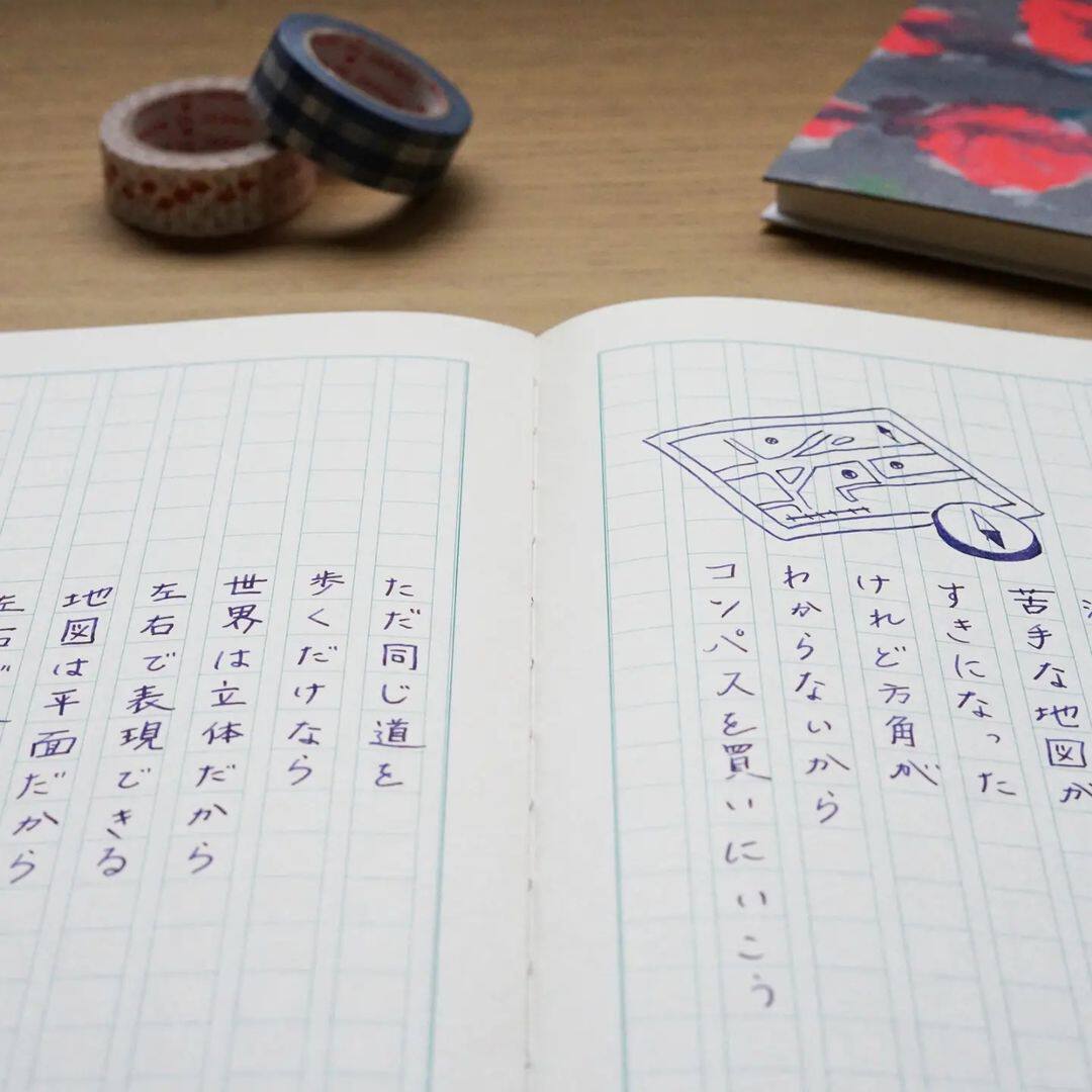 [in Stock] Japanese Teto Tanaka Showa-Style Manuscript Paper A5 Undated ...