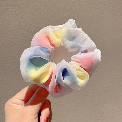 大肠发圈韩国ins女气质发绳少女可爱肥肠头绳简约猪大肠发圈头饰