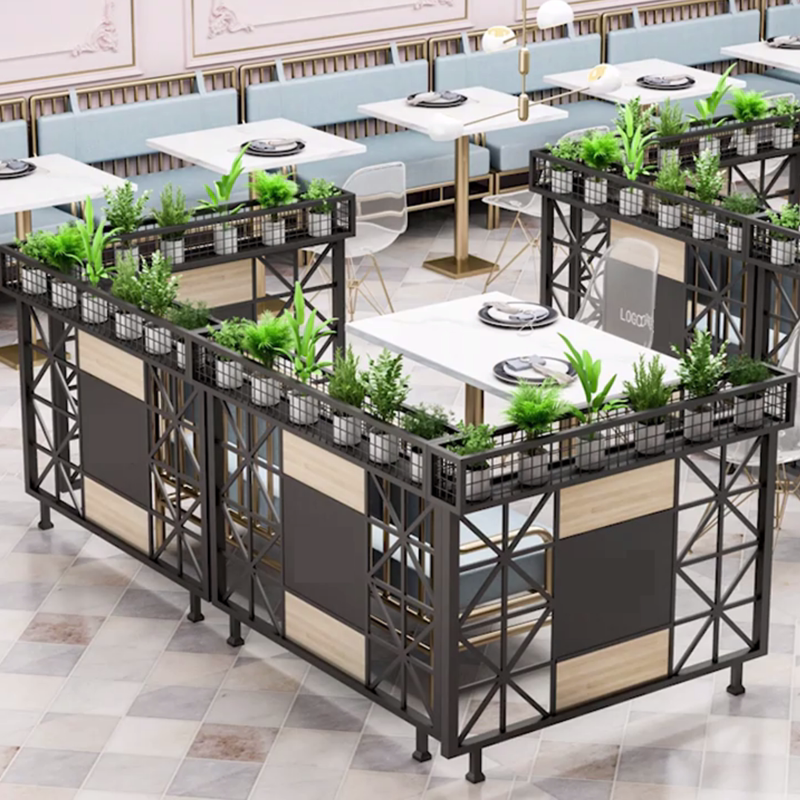 Wrought Iron Screen, Flower Stand, Green Plant, Industrial Low Partition, Bar, Restaurant Booth, Guardrail, Hot Pot Fence, Barbecue Shop Fence Wrought Iron Screen, Flower Stand, Green Plant, Industrial Low Partition, Bar, Restaurant Booth, Guardrail, Hot Pot Fence, Barbecue Shop Fence