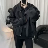 Небольшая дизайнерская куртка, трендовый комплект, коллекция 2023, премиум класс, тренд сезона, 3 предмета, осенняя