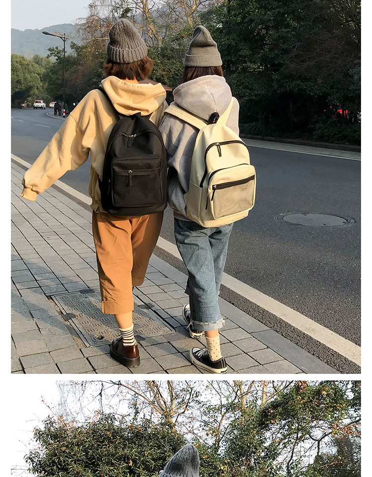 Street beat bag nữ phiên bản Hàn Quốc của học sinh trung học Harajuku ulzzang siêu lửa ba lô thủy triều đơn giản vascara balo